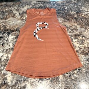 Women's Zyia Sleeveless Orange Top